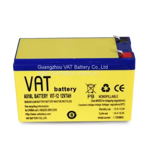 12V7AH Sealed Lead Acid Battery Can Resistent 88°C High Temperature thumbnail-1