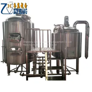 Beer Microbrewery Equipment Beer Brewing Equipment 300 Litres Beer Brewhouse thumbnail-1