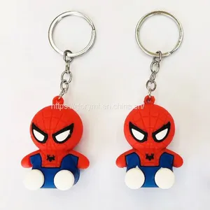 Plastc Animal Key Chain /3cm Colorful Plastic Key Ring Gift thumbnail-1