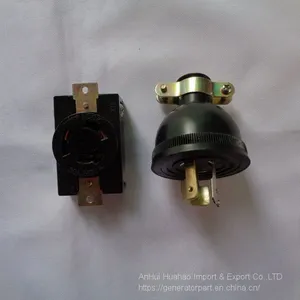 2KVA 5KVA 168F 188F USA Type Generator Plug and Socket Spare Parts thumbnail-2