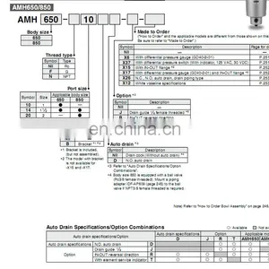 Japan SMC Oil-Mist Separated Precision Filter Element AMH-EL850 thumbnail-3
