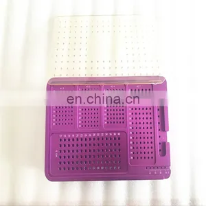 Hospital Holloware,Silicone Steam Box ,Surgical Instrument Basket thumbnail-3