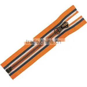 High Quality No.3 Fashion Painted Color Metal Zipper thumbnail-1