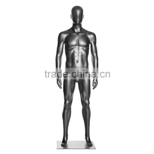 High Quality Full Body Men Male Black Abstract Display Mannequins MARK01 thumbnail-2