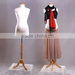 Pregnant Woman Adjustable Mannequin Big Belly Upper Body Women Dummy Half Body Mannequin M0017-F8W8 thumbnail-1