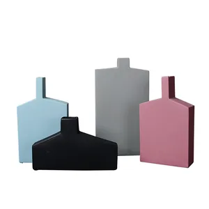 Luxurious Nordic Style Winebottle Small Ceramic Vase, Sample Room Hotel Decoration thumbnail-1