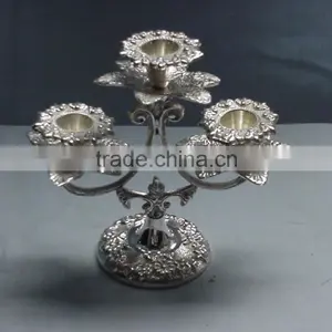 3 Lite Candlestick Candelabra For Home Decor thumbnail-3