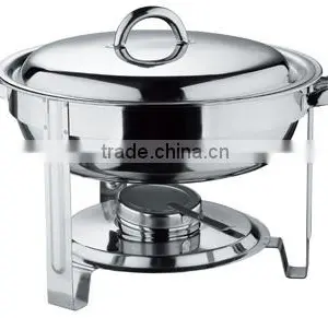 Hot Sale Stainless Steel Restaurant Round Roll Top Buffet Chafer thumbnail-2