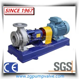 Single Stage End Suction Centrifugal Nickel Pump for Strong Alkali/Strong Caustic Soda thumbnail-1