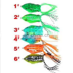 Fishing Lures Frog Topwater Soft Booby Trap Frog 15 g / 6 cm Snakehead Fish Bait False Bait Bionic Bait Wobblers Fishing Gear thumbnail-3