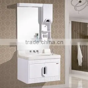 China Economical Wall Hung Cabinet With Mirror and Light Frpm Henan thumbnail-6