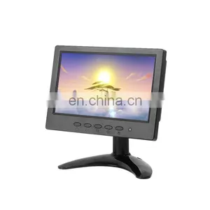 HD Computer Monitor pc 7 Inch Mini Lcd VGA Portable Touch Screen Display Monitor thumbnail-1