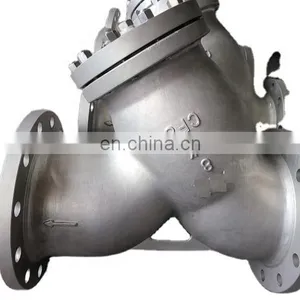 ASTM A351 CF3M SS304 SS316L Japanese Standard JIS 10K Stainless Steel Materials Water Oil Y TYPE STRAINER thumbnail-1