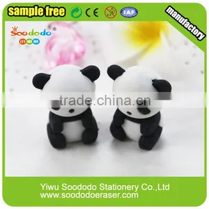 Cute Chinese Panda 3D Eraser For Promotional Gift thumbnail-3