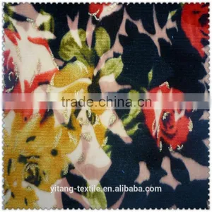 Big Flower Burn Out Fabric thumbnail-3