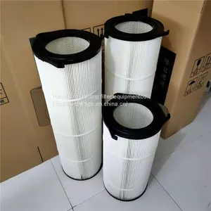 Polyester Fiber PTFE Hook Three-jaw Flange Disc Filter Cartridge-Fushunkang thumbnail-1