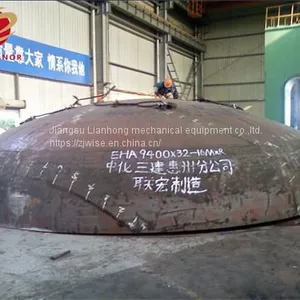 Giant Carbon Steel Elliptical Head ASME Pressure Vessel End thumbnail-1