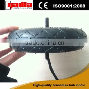 8 Inch 24V/36V/48V Gearless Motor Brushless Gearless Electric Scooter Hub Motor Brushless Motor thumbnail-2