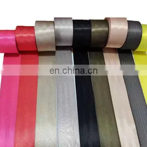 High Quality Polyester Webbing 47mm 2 Inch For Airplane Car Seat Belt High Tenacity Fabric FDY Durable Woven Webbing Strap Tape thumbnail-4