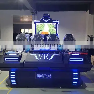 Simulator Game Machine Carnival Kids and Adult Game 6 Seats 9D VR Cinema VR Dark Mars for Sale thumbnail-2