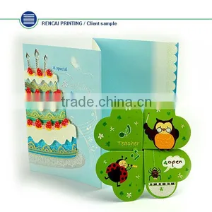 Top Quality and Best Price Folded Birthday Greeting Card thumbnail-1