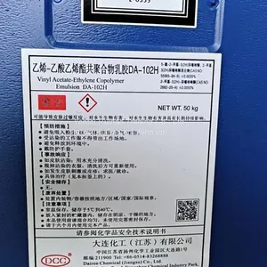 Vinyl Acetate-Ethylene Copolymer Emulsion VAE DA-102H EVA Dispersion Adhesive Glue thumbnail-5