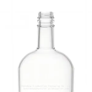 1000ml 850g Screw Top Glass Rum Distillery Custom Bottle Gold Supplier SinoBottles Packaging thumbnail-4