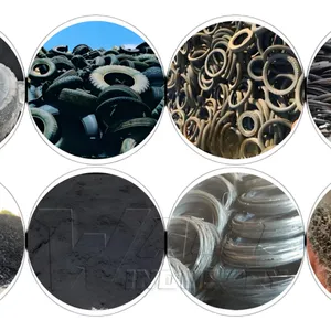 Large Industrial Rubber Block Crusher Machine Tire Shredder Machine Tire Recycling Plant thumbnail-3