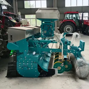 300L Price Seeding Machine With Fertilizing Hopper, Rotary Tiller, Seeding Disc and Land Roller for Dryland Rice Planting thumbnail-3