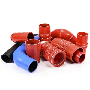 Genuine SANY Excavator Hydraulic Hose SY365C R2F Compatible With SY335C SY375C SY215C Turbo System Silicone Rubber Hose Assembly thumbnail-1