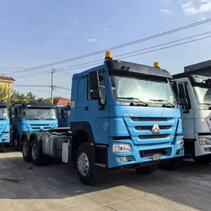 HOWO 400hp Tractor Truck to Congo Kinshasa thumbnail-1