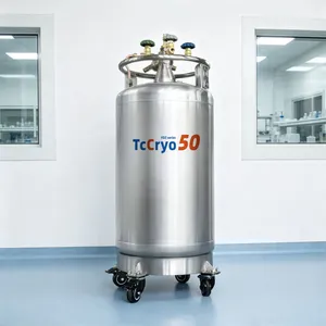TcCryo YDZ-50 liquid Nitrogen Transfer Vessel liquid Nitrogen Cylinder Liquid Nitrogen Tank Suppliers thumbnail-1