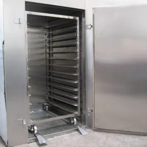 Industrial Hot Air Circulation Dish Dryer Plum Pepper Vegetable Hot Air Circulating Food Industrial Tray Dryer thumbnail-2