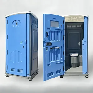 Outdoor HDPE Environmentally Friendly Mobile Public Toilet, Park Scenic Area, Single Toilet, Concert, Event Temporary Toilet thumbnail-2