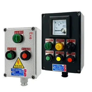 Explosion Proof Control Column IP66 Aluminum Alloy Flameproof Operation Box for Chemical Oil Gas Hazardous Zone1 Zone2 thumbnail-3