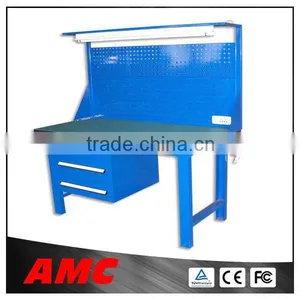 Heavy Duty Worktable With Back and Cabinet Workbench thumbnail-5