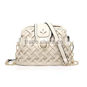 Fashion Weave Retro Shoulder Bag Cross Body Handbag Messenger Woman Hand Bag thumbnail-3