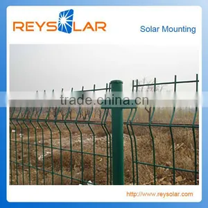 Hot Dip Galvanized Metal Iron Steel Solar Racking Welded Mesh Security Fence thumbnail-5