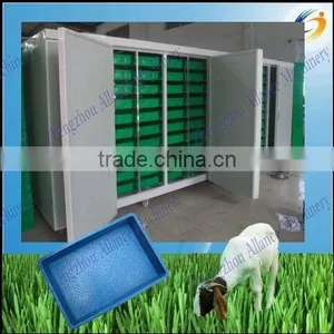Hydroponics Soilless Cultivation Seeds Grains Sprouting System for Growing Livestock,animal,cattle,sheep Fodder thumbnail-1