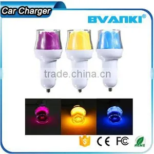2016 New Premium Rose USB Car Charger Adapter 2 Port 3.1A For IPhone 7, Usb Charger for Samsung Galaxy s7 Edge Rongshen Shenzhen Most Popular thumbnail-6
