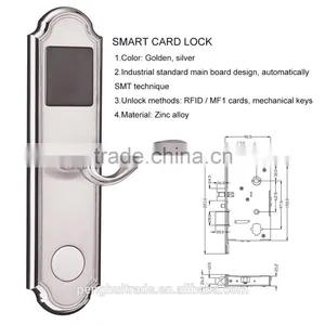 2016 Zinc Alloy Security Digital Remote Controlled Wireless Door Lock thumbnail-1