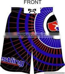 Custom Sublimated Design MMA Shorts thumbnail-1