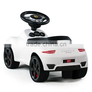 No Need Power Use Foot Pushing Licensed Ride on Car Porsche thumbnail-2
