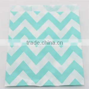 Eco-friendly Purple Chevron Party Favor Bags Candy Bags thumbnail-5