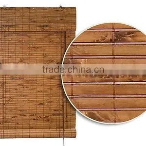 Natural and Green Painted Bamboo Blinds/Printed Bamboo Blinds Outdoor thumbnail-1