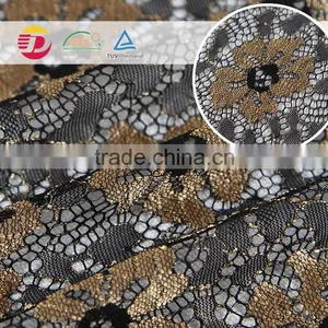 Wholesale in Stock Lace and Embroidery Samples French Net Lace Fabric for Garment thumbnail-4