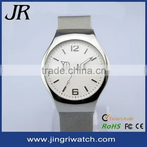 Custom Man Hand Water Resistant Japan Movt Stainless Steel Case Back Quartz Vogue Watch thumbnail-1