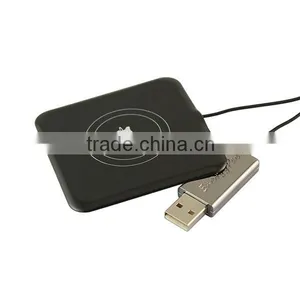2.3mm Thickness Ultra Thin Universal Mini Qi Wireless Charger Charging Pad thumbnail-4