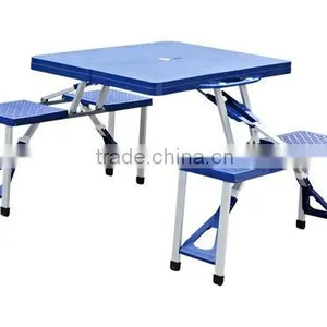 Folding Picnic Table Camping Table Portable Table thumbnail-1