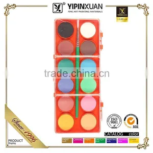 Hot Selling 16Colors Dry Water Color Paint Set For Kids thumbnail-2